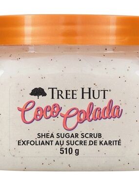Tree Hut Coco Colada Shea Sugar Scrub - Orange Lid